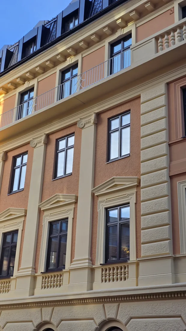 munkedamsveien 53 etter fasaderehabiliteringen