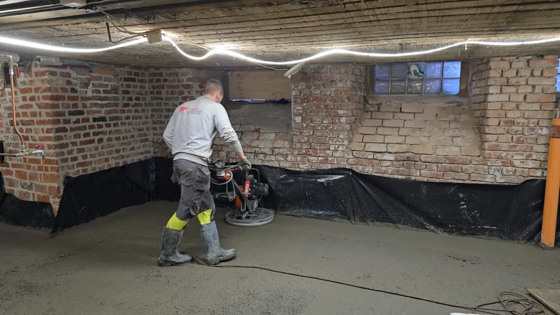 betongarbeid i kjeller