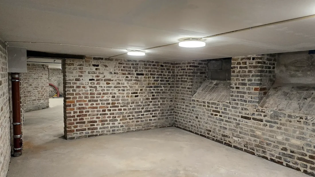 Ferdig rehabilitert kjeller for borettslag