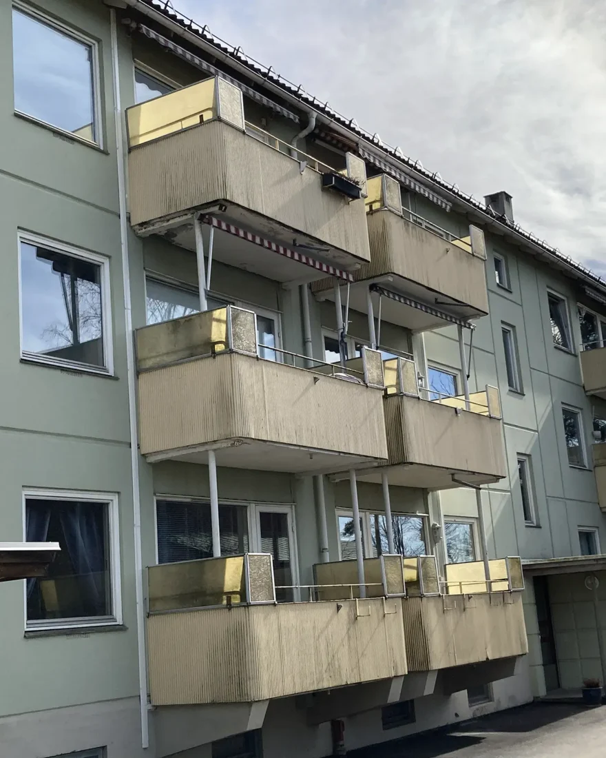 før bilder av tonsenhagen borettslag før rehabiliteirng