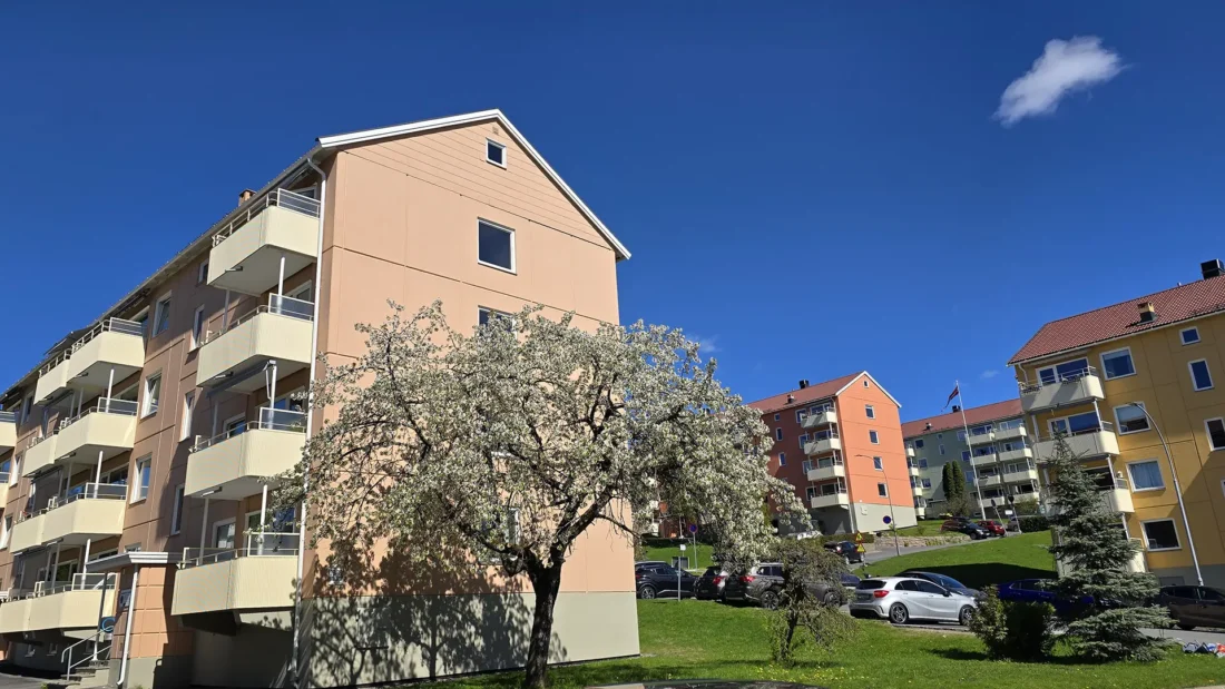 Tonsenjordet borettslag  i oslo etter rehabilitering